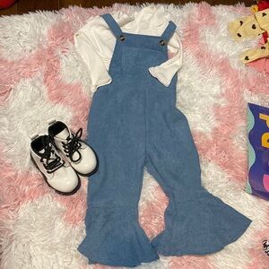 Belly button overalls